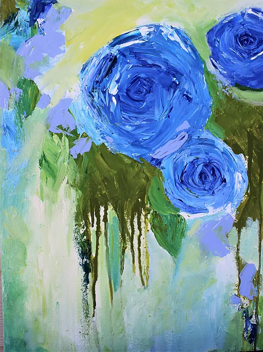 Spring Blues print