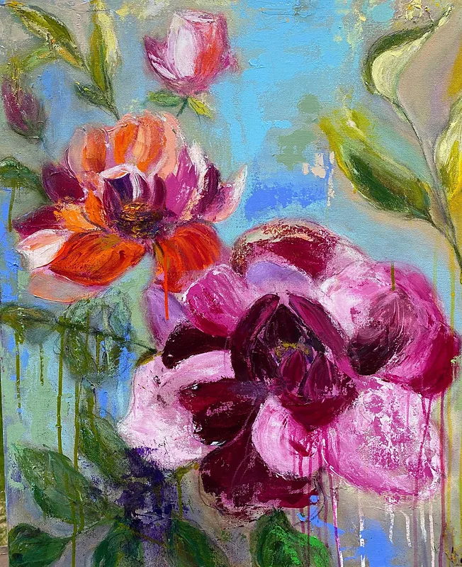 Early Spring, Acrylic on canvas