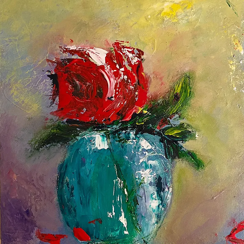 For You My Love, Acrylic on canvas