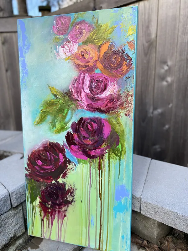 Love On Earth, Acrylic on canvas