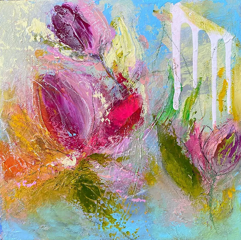 Silence and Solitude 2, Acrylic on canvas