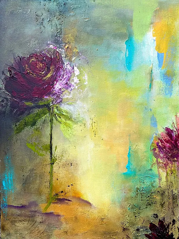 Solitude, Acrylic on canvas