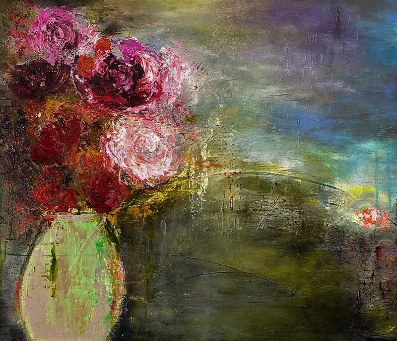 Unconscious Beauty, Acrylic on canvas